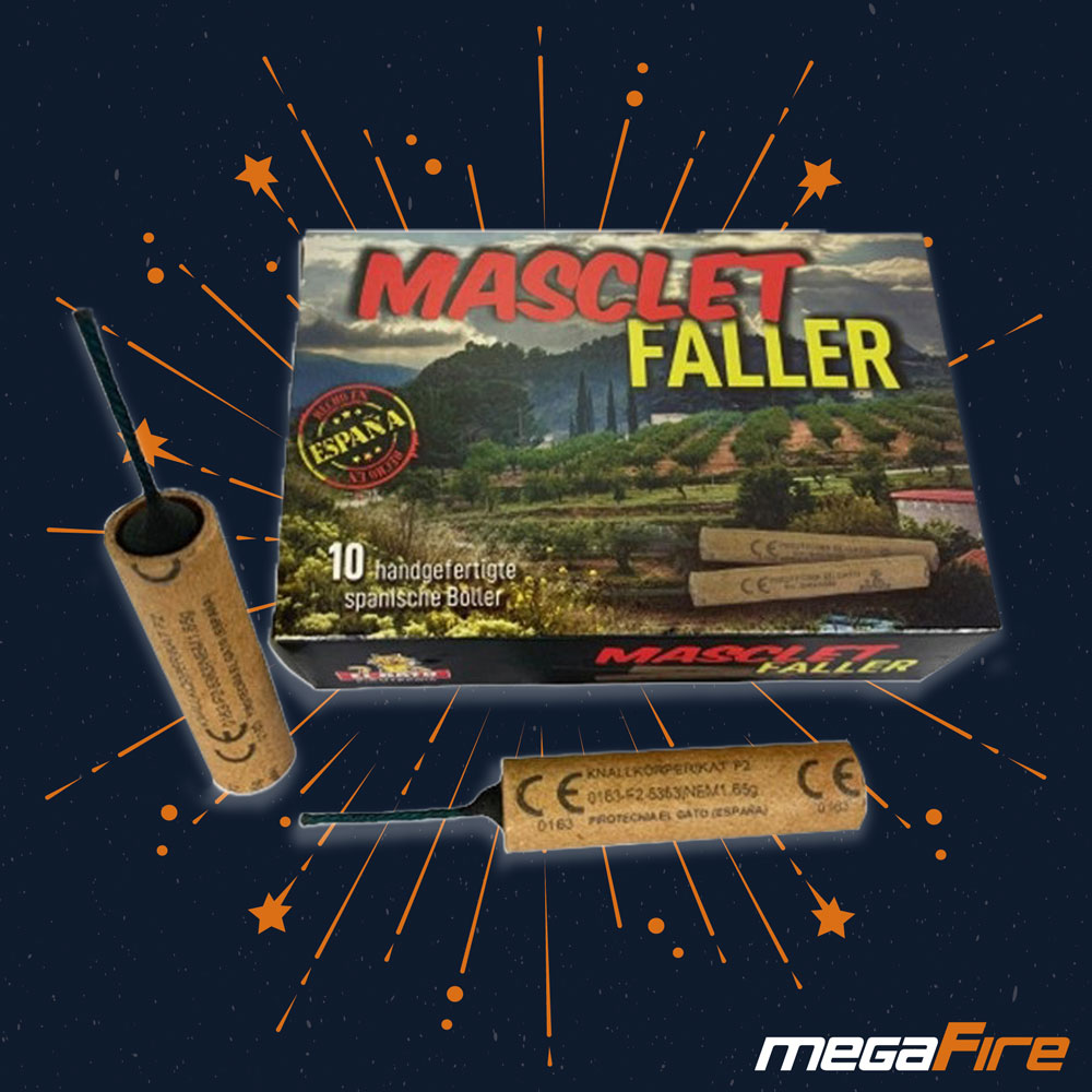 Masklet Faller Böller